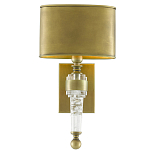 Бра с овальным абажуром на прозрачном основании Masculinity варинант исполнения - 2 | Loft Concept в Ижевске