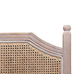 Изголовье кровати коричневое с обивкой из ротанга Olivia Headboard варинант исполнения - 2 | Loft Concept в Ижевске