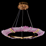 Люстра в форме кольца розовая Warm Pink Light варинант исполнения - 1 | Loft Concept в Ижевске