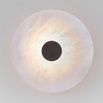 Бра светодиодный с мраморным рассеивателем черный  варинант исполнения - 1 | Loft Concept в Ижевске