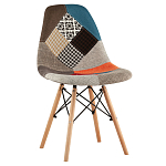 Стул с обивкой в технике пэчворк DSW варинант исполнения - 1 | Loft Concept в Ижевске