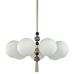 Люстра со вставками из керамики SkyEast 7 ламп варинант исполнения - 1 | Loft Concept в Ижевске