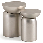 Приставной стол из алюминиевого сплава Meskill Side Table варинант исполнения - 7 | Loft Concept в Ижевске