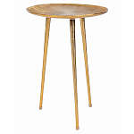 Металлический кофейный столик Waterlily Gold варинант исполнения - 1 | Loft Concept в Ижевске