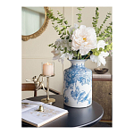 Ваза с мотивами цветущего сада с попугаями Vase Inspired by Nature варинант исполнения - 5 | Loft Concept в Ижевске