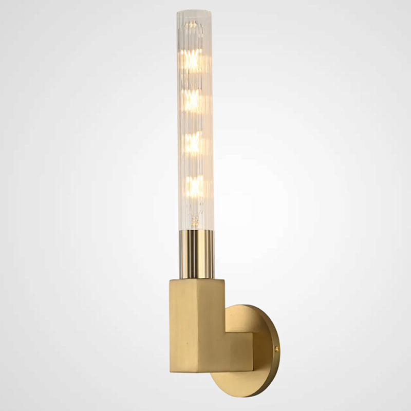Бра CANNELLE wall lamp SINGLE Sconces Латунь в Ижевске | Loft Concept 