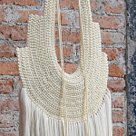 Аксессуар настенный в Эко стиле Белый wall decor White dress варинант исполнения - 1 | Loft Concept в Ижевске