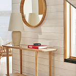 Зеркало круглое в раме из ротанга Wickerwork варинант исполнения - 5 | Loft Concept в Ижевске