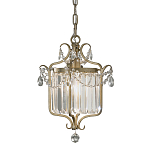 Люстра подвесная со стеклянными подвесками Feiss варинант исполнения - 1 | Loft Concept в Ижевске