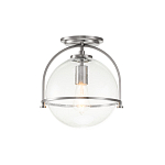 Потолочный светильник с прозрачным стеклянным шаром с эффектом пузырьков Hinkley варинант исполнения - 7 | Loft Concept в Ижевске