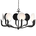 Люстра с плафонами в виде черно-белых дисков Ideal Shade Combination варинант исполнения - 4 | Loft Concept в Ижевске