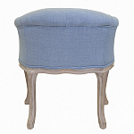 Кресло низкое в стиле прованс Louis French Armchair light blue flax варинант исполнения - 2 | Loft Concept в Ижевске