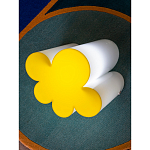 Настольная дизайнерская лампа Poltronova Passiflora Yellow Table Lamp варинант исполнения - 2 | Loft Concept в Ижевске