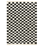 Ковер с шахматным принтом Chess Layout с эффектом шерсти варинант исполнения - 3 | Loft Concept в Ижевске