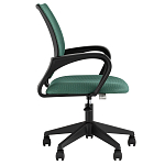 Офисное кресло с основанием из черного пластика Desk chairs Green варинант исполнения - 3 | Loft Concept в Ижевске