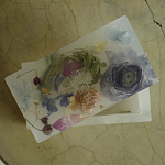 Шкатулка из эпоксидной смолы с цветами белая Epoxy Resin Rectangular Box White варинант исполнения - 2 | Loft Concept в Ижевске