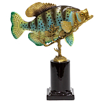 Статуэтка из фарфора в форме рыбы SEA Porcelain and Bronze варинант исполнения - 3 | Loft Concept в Ижевске