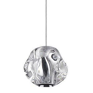 Подвесной светильник с круглым прозрачным плафоном Bubbles Bocci