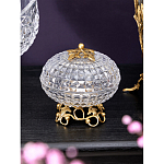 Конфетница из прозрачного рельефного стекла Eden Garden варинант исполнения - 10 | Loft Concept в Ижевске