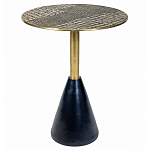 Кофейный столик с металлической столешницей Amphibian варинант исполнения - 1 | Loft Concept в Ижевске