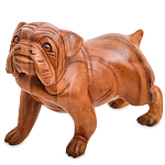 Статуэтка деревянная в виде собаки Balinese Dog 2 варинант исполнения - 1 | Loft Concept в Ижевске