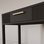 Элегантная Консоль Primo с выдвижным ящиком Темный орех варинант исполнения - 3 | Loft Concept в Ижевске