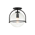 Потолочный светильник с прозрачным стеклянным шаром с эффектом пузырьков Hinkley варинант исполнения - 1 | Loft Concept в Ижевске