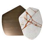 Столик журнальный Promontory с мрамором варинант исполнения - 2 | Loft Concept в Ижевске