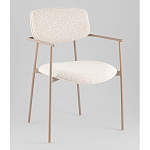 Стул Doe с подклокотниками молочный варинант исполнения - 1 | Loft Concept в Ижевске