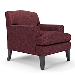 Мебельная ткань Шенилл бордовый цвет 138 см T4-38 варинант исполнения - 9 | Loft Concept в Ижевске