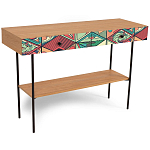 Консоль с принтом на ящиках Elise Console Table варинант исполнения - 11 | Loft Concept в Ижевске