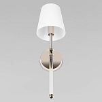 Бра с белым тканевым плафоном в форме конуса и металлическим основанием Nicoleta варинант исполнения - 4 | Loft Concept в Ижевске