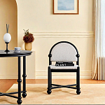 Дизайнерский стул деревянный с полукруглой спинкой Highquality варинант исполнения - 3 | Loft Concept в Ижевске