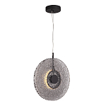 Подвесной светильник из дымчатого фактурного двойного стекла Heterochromia варинант исполнения - 3 | Loft Concept в Ижевске