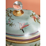 Ваза с крышкой и цветочным узором Genuine Chinese Classics варинант исполнения - 3 | Loft Concept в Ижевске