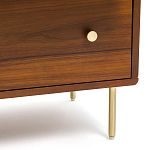 Комод с 6-ю ящиками с декором из ротанга Degarmo Chest of Drawers варинант исполнения - 4 | Loft Concept в Ижевске