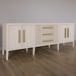 Большая VT-тумба Primo шпон Светлый дуб варинант исполнения - 3 | Loft Concept в Ижевске