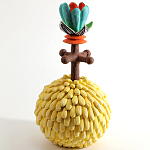 Статуэтка тропический фрукт Pandora Tropical Fruit Yellow Emerald Flower варинант исполнения - 1 | Loft Concept в Ижевске