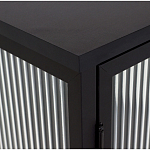 Сервант двухдверный с рифленым стеклом The Keeper варинант исполнения - 3 | Loft Concept в Ижевске