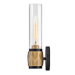 Бра для ванных комнат с прозрачным стеклянным плафоном в форме цилиндра Hinkley варинант исполнения - 11 | Loft Concept в Ижевске