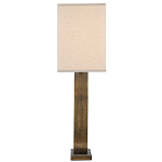 Настольная лампа с корпусом в форме кольца и прямоугольным абажуром French Ring варинант исполнения - 4 | Loft Concept в Ижевске