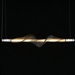 Люстра подвесная линейная Adilin Сhromium варинант исполнения - 1 | Loft Concept в Ижевске