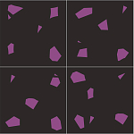 Плитка с узором Осколки варинант исполнения - 3 | Loft Concept в Ижевске