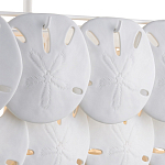 Люстра овальной формы с белыми подвесными элементами White Natural Lines варинант исполнения - 2 | Loft Concept в Ижевске