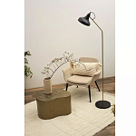 Торшер с плафоном в форме купола в сочетании черного и золотистого цвета Minimalist Execution варинант исполнения - 4 | Loft Concept в Ижевске