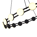 Люстра кольцевая с круглыми светодиодными источниками света Maxine Light варинант исполнения - 6 | Loft Concept в Ижевске