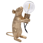 Настольная лампа Mouse gift Gold варинант исполнения - 1 | Loft Concept в Ижевске