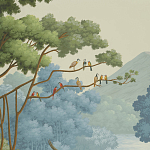 Обои ручная роспись African Savannah Eden варинант исполнения - 2 | Loft Concept в Ижевске