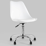 Офисный стул на металлическом основании EGGERY White пластик варинант исполнения - 2 | Loft Concept в Ижевске
