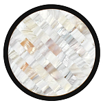 Бра в форме диска с перламутровыми прямоугольниками из морской ракушки Touch of Marine Charm варинант исполнения - 6 | Loft Concept в Ижевске